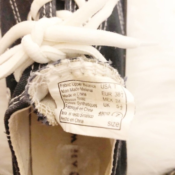 Airwalk Mid Top Canvas Fashion Sneakers Blue White Women's Size 7 - Picture 4 of 7